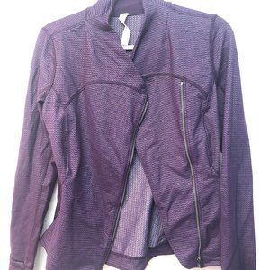 Lululemon Jacket with wrap Zipper (Size 10)